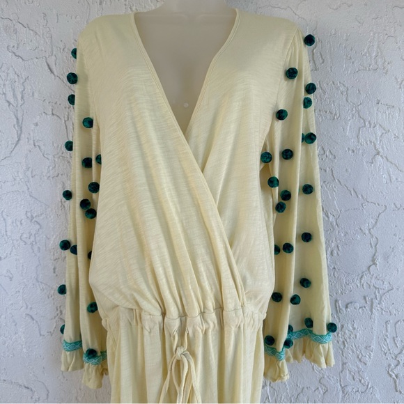 PITUSA Pima Mykonos Romper‎ One Size Pom Pom - Picture 3 of 8